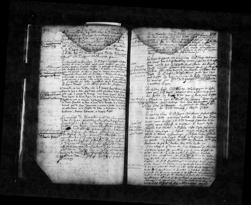 Martin Prevost- Marie Olivier Marriage