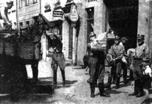 Jewish Family eviction from their home on Wilhelm Straße in Elbing