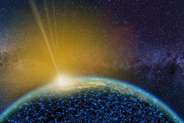 Network, Earth, Blockchain